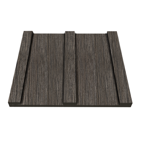 St-Laurent Board & Batten Siding in Ebony-12 Plank-Cedarmill