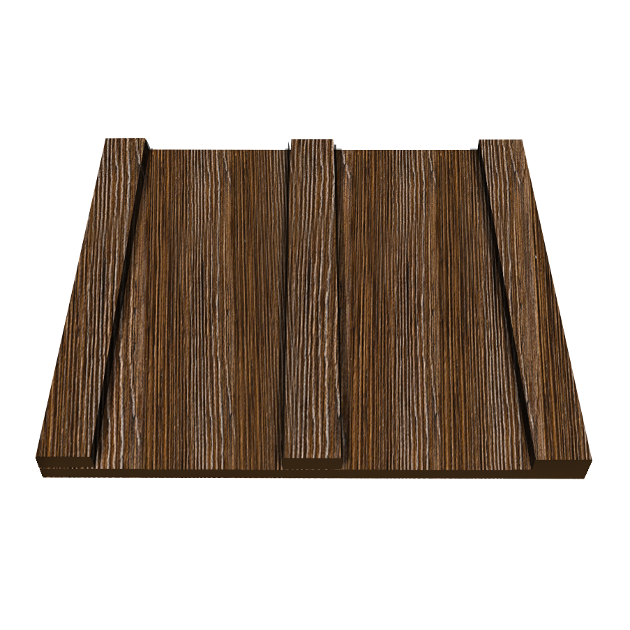 St-Laurent Board & Batten Siding in Espresso-12 Plank-Cedarmill