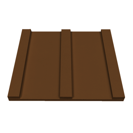 St-Laurent Board & Batten Siding in Espresso-12 Plank-Smooth