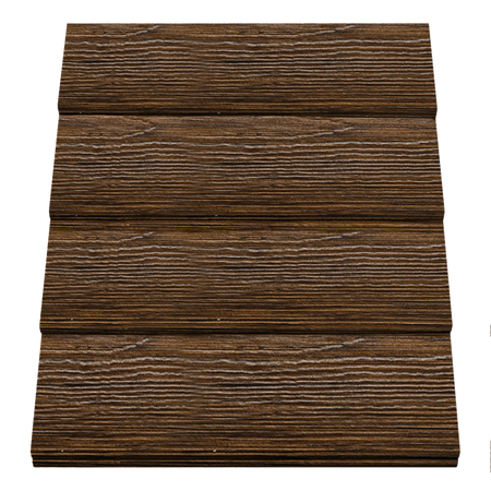 St-Laurent 8-1/4in Lap Siding in Espresso-12ft-8-1/4in-Cedarmill