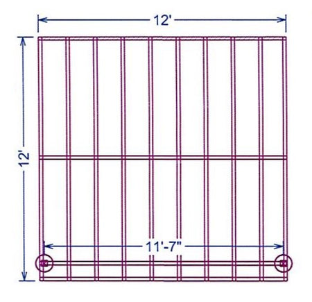 12' x 12' Deck Metal Frame Kit (Fortress Evolution)