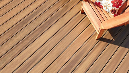 Fiberon Brownstone-Grooved-16'