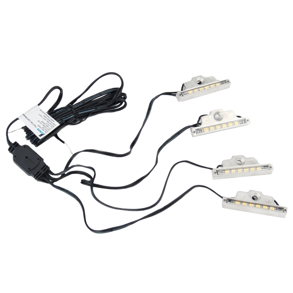 Fortress Accents LED Cap Light-Kit - 4 Lights