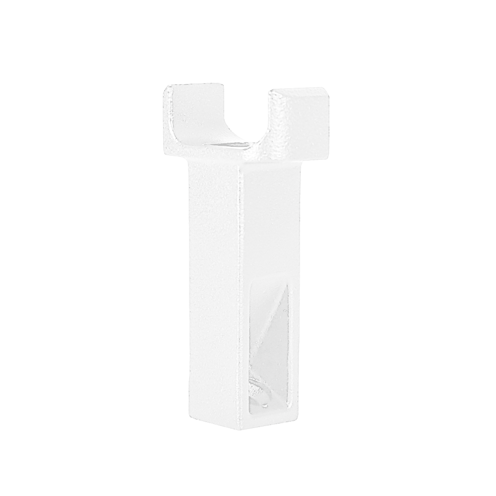 Fortress AL13 Home I-support for Vertical Cable and PV Railing-Matte White-Vertical Cable/PV 40