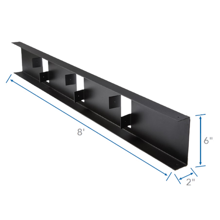 Fortress Evolution 2x6 Rim Joists-8'-16 o/c punched spacing