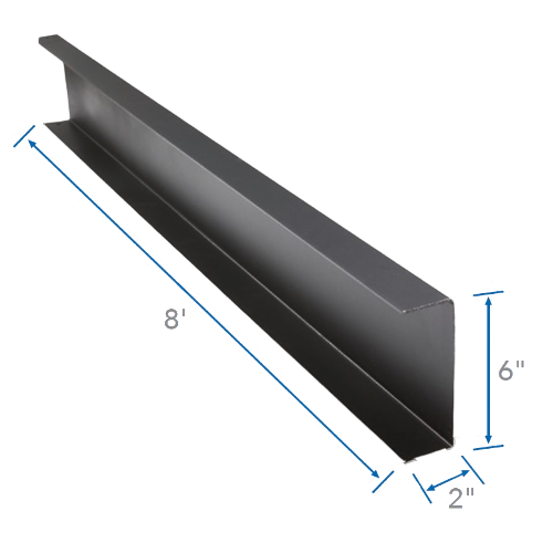 Fortress Evolution 2x6 Rim Joists-8'-Blank