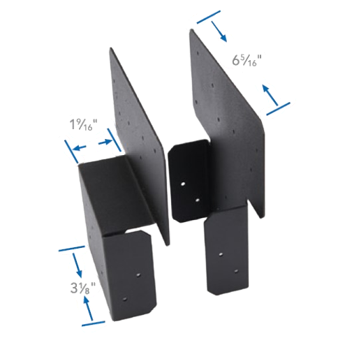 Fortress Evolution Beam/Post Bracket-3.5x3.5-Double