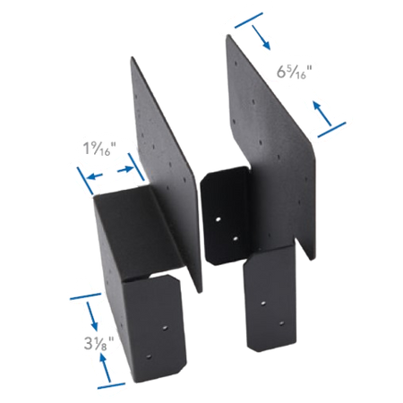 Fortress Evolution Beam/Post Bracket-3.5x3.5-Double