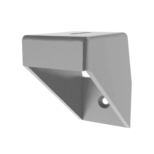 Fortress Fe26 I-support attachment for fascia mount-Matte White