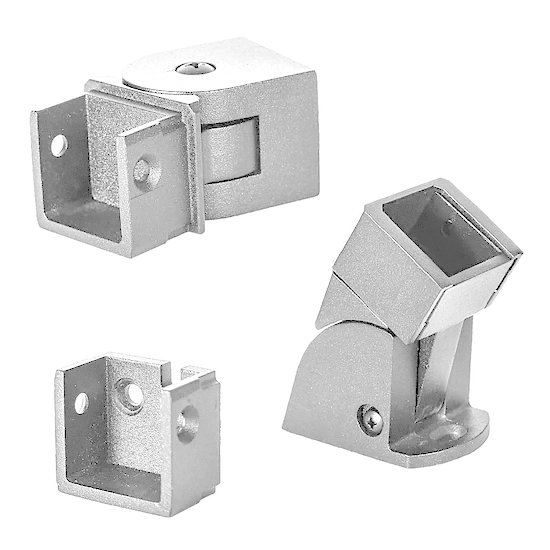 Fortress AL13 Home Rail Brackets-Black Sand-Stair Simplified