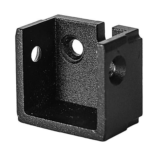 Fortress AL13 Home Rail Brackets-Matte White-Straight