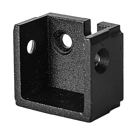 Fortress AL13 Home Rail Brackets-Matte White-Straight