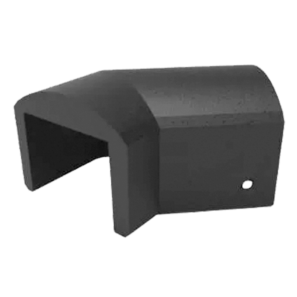 Fortress 135 degree End OTP Round Brackets-Matte White-Left Hand