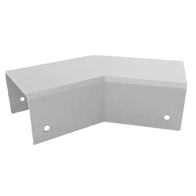 Fortress Over-The-Post (OTP) Flat splices-Matte White-135° angle