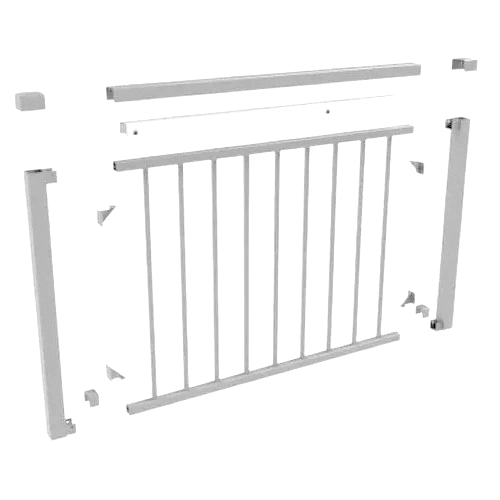 Fortress AL13 Home Gate Kit-Black Sand-32.5in-Round ATR