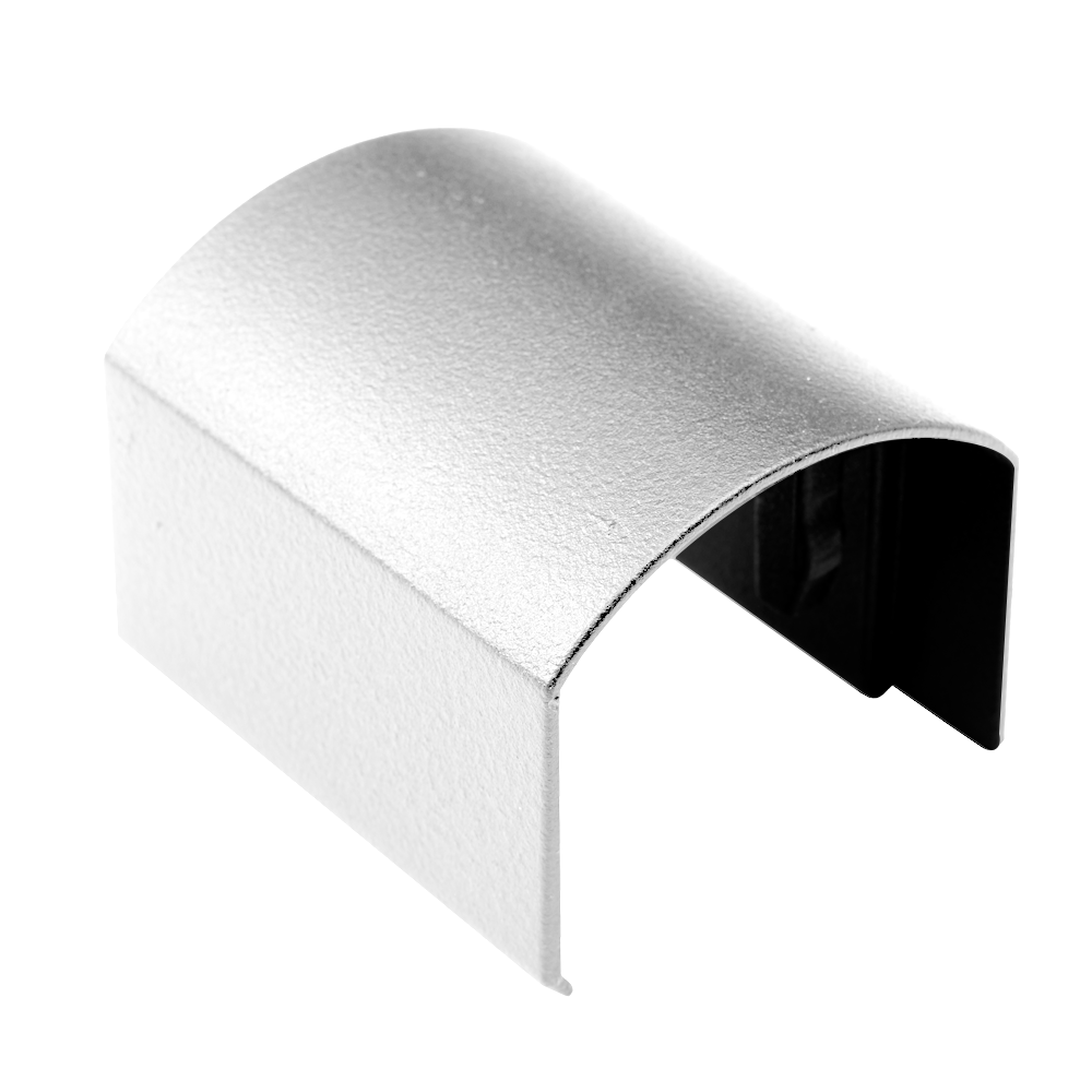 Fortress Over-The-Post (OTP) Round splices-Matte White-Corner