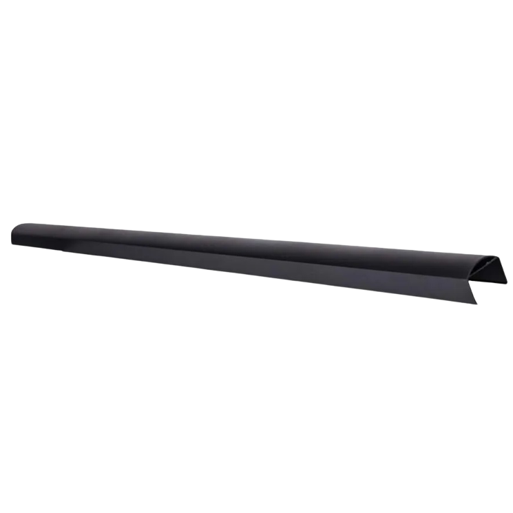 Fortress AL13 Home Round Accent Top Rail-Black Sand-6ft-Horizontal Rail