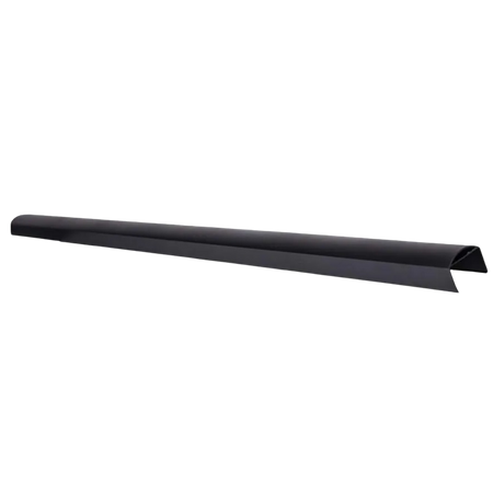 Fortress AL13 Home Round Accent Top Rail-Black Sand-6ft-Horizontal Rail