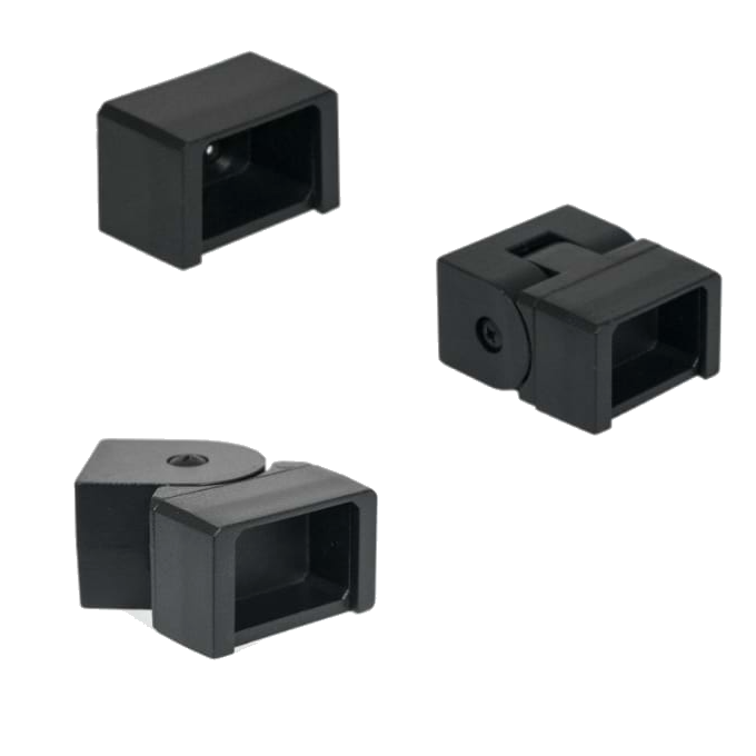 Fortress AL13 Plus Evolve Brackets-Black Sand-Angle Bracket