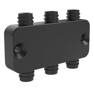 Fortress Accents Plug & Play Female 6-way Splitter-Default Title