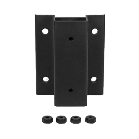 Fortress Fascia Mount Brackets-Matte White-Inside Corner-3inx3in
