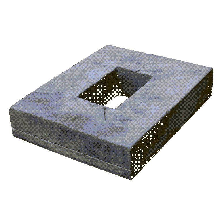Fusion Stone Great Lakes Rectangle Box-Cocoa (Fusion Stone)-8x10