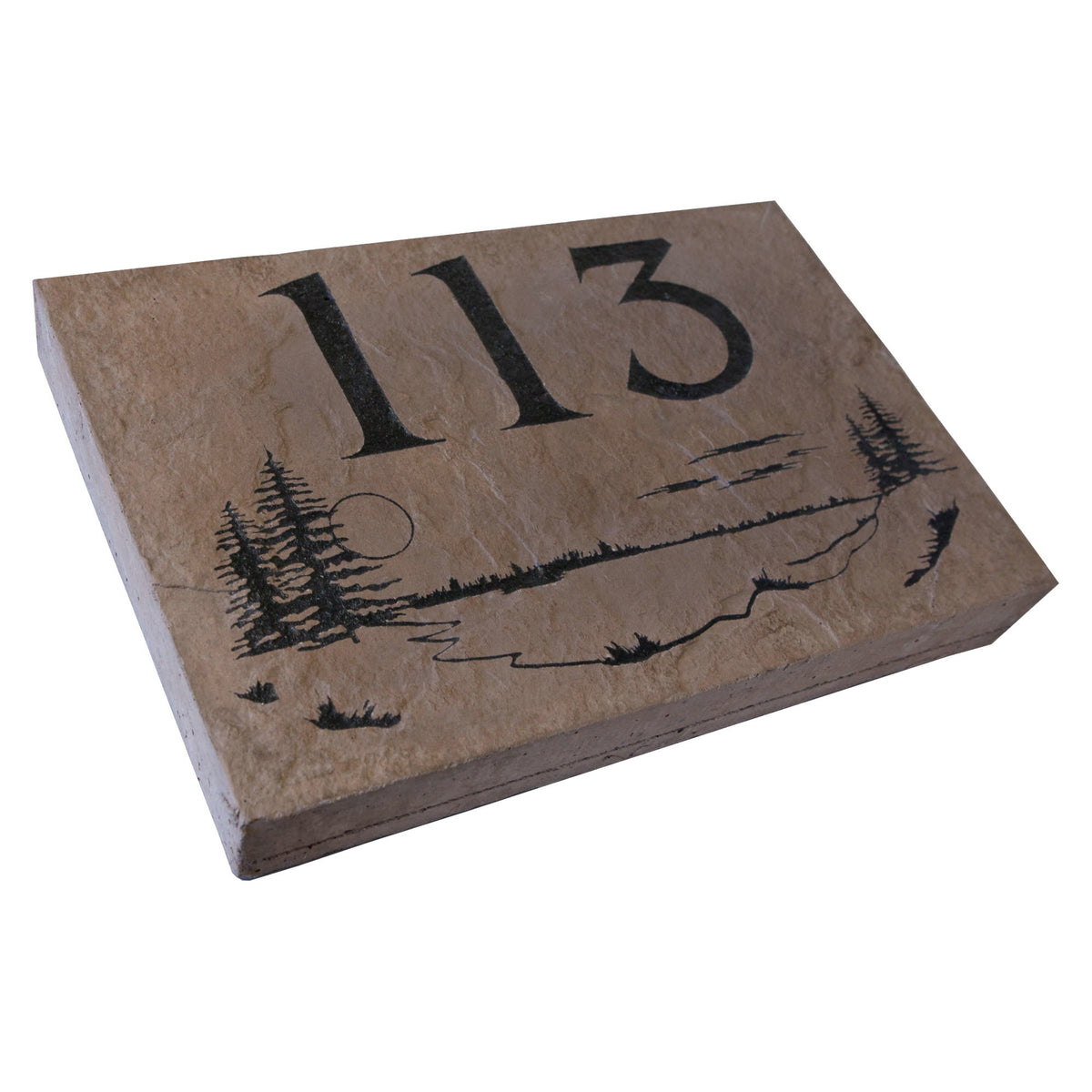 Fusion Stone Stencil Stone-Cocoa (Fusion Stone)-10x16
