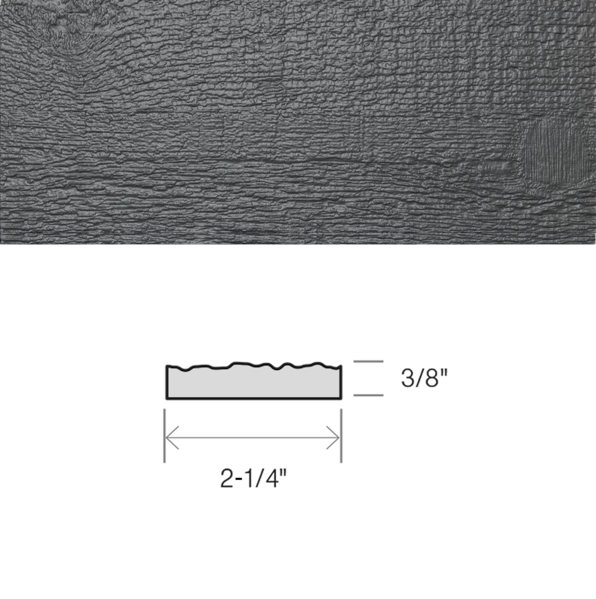 Maibec CanExel Board & Batten Engineered Siding in Granite