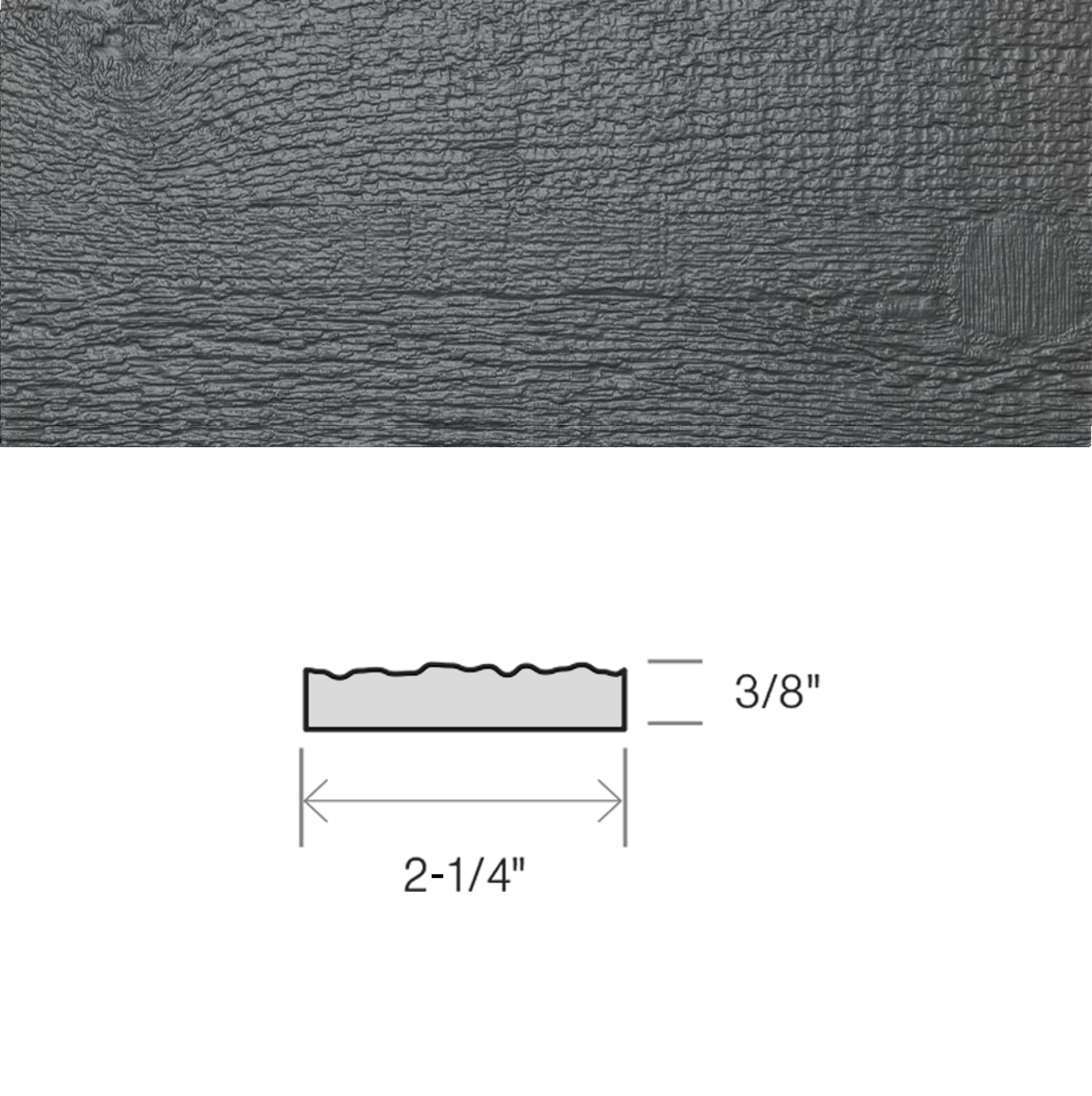 Maibec CanExel Board & Batten Engineered Siding in Granite