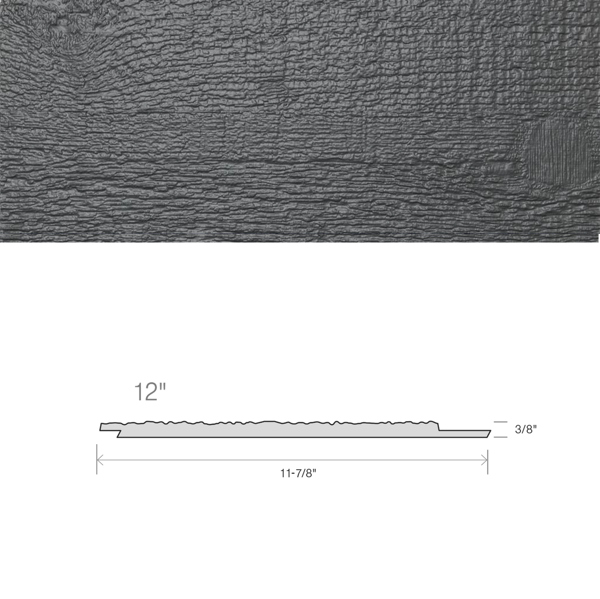 Maibec CanExel Board & Batten Engineered Siding in Granite-Batten