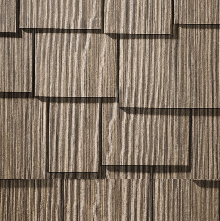St-Laurent Shingles in Bark-48inx15-1/4in-Staggered Edge-Cedarmill