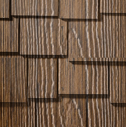 St-Laurent Shingles in Espresso-48inx15-1/4in-Staggered Edge-Cedarmill