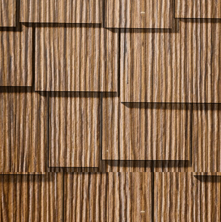 St-Laurent Shingles in Poplar-48inx15-1/4in-Staggered Edge-Cedarmill