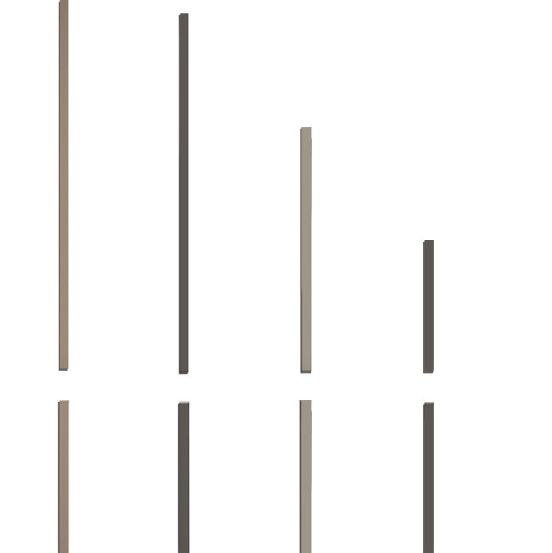 JamesHardie HardieBatten | Statement Collection-Aged Pewter 54 (JH)-3/4in x 2-1/2in x 12ft-Rustic Grain