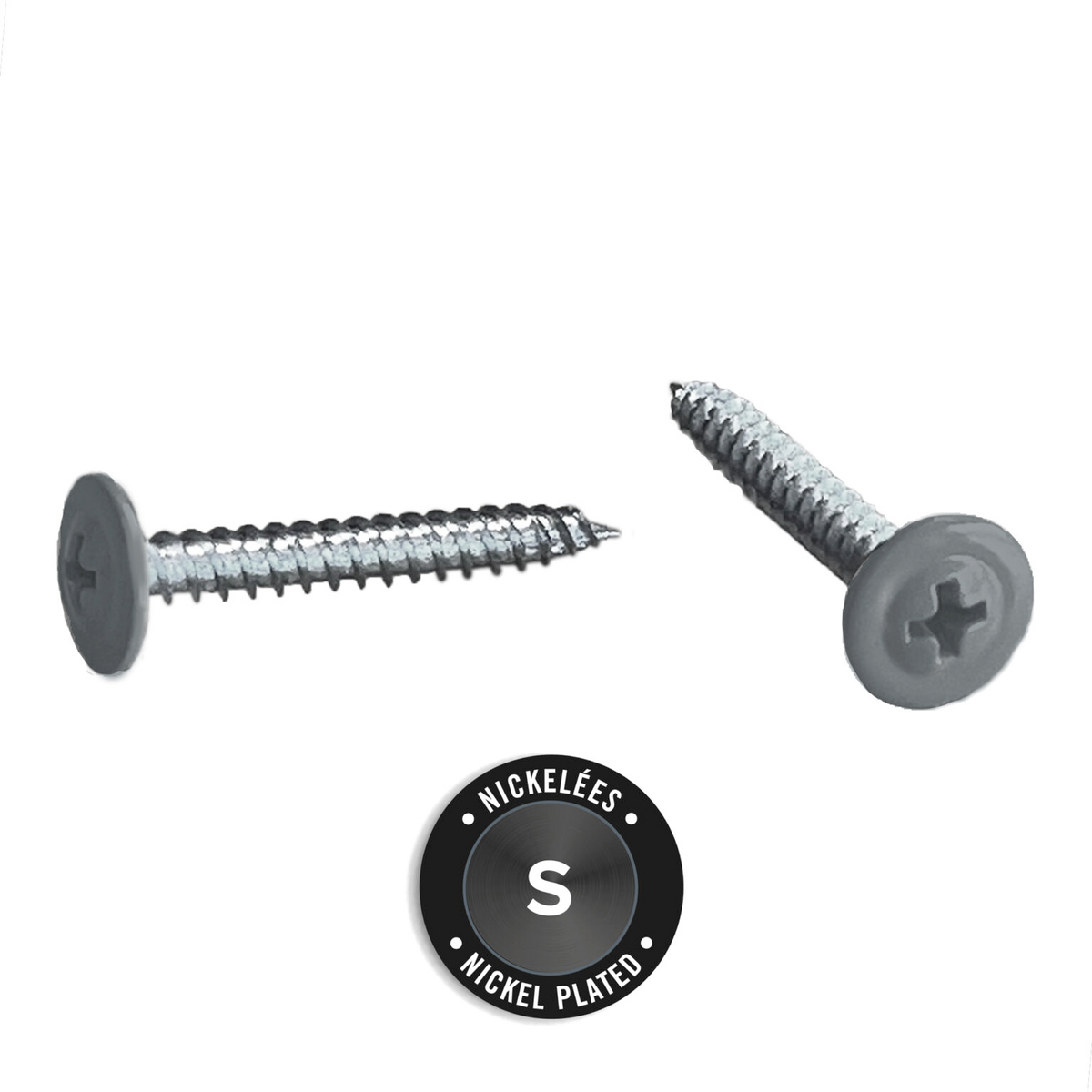 Light Trim #10 2-1/2in Fiber Cement Panel Screws-Nickel-Wood-Deep Ocean 53 (JH)
