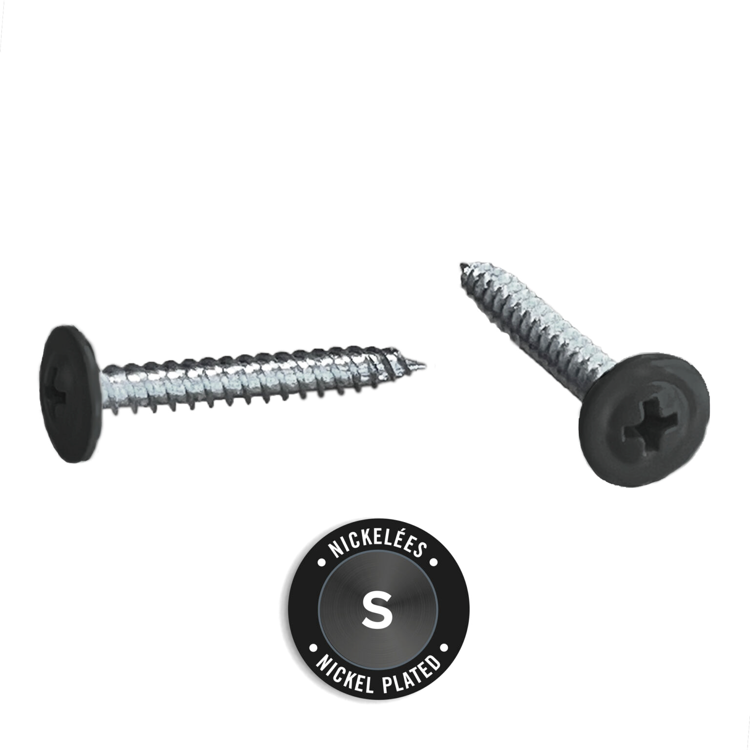 Light Trim #10 2-1/2in Fiber Cement Panel Screws-Nickel-Wood-Timber Bark 77 (JH)