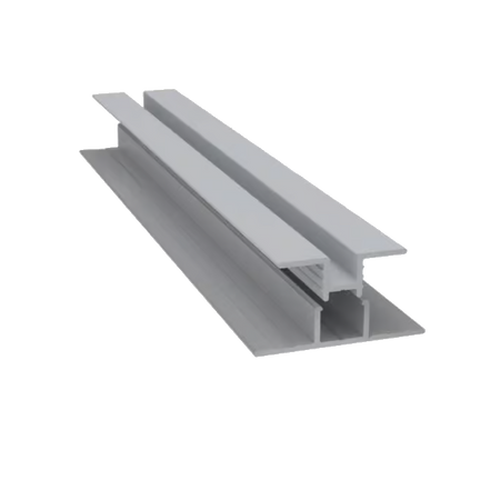 Light Trim 5/16in Panel 2-piece Vertical Trim V299XL | Shadow XL Collection-White