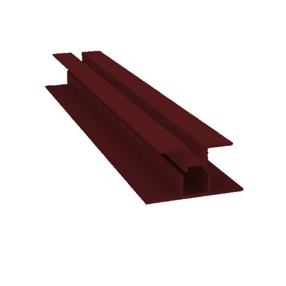 Light Trim 5/16in Panel 2-piece Vertical Trim V299XL | Shadow XL Collection-Countrylane Red 90 (JH)