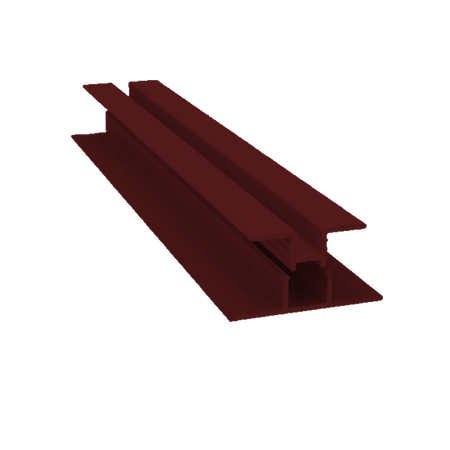 Light Trim 5/16in Panel 2-piece Vertical Trim V299XL | Shadow XL Collection-Countrylane Red 90 (JH)