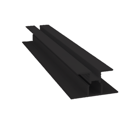 Light Trim 5/16in Panel 2-piece Vertical Trim V299XL | Shadow XL Collection-Midnight Black 95 (JH)