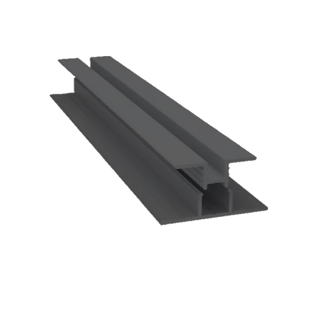 Light Trim 5/16in Panel 2-piece Vertical Trim V299XL | Shadow XL Collection-Night Gray 49 (JH)