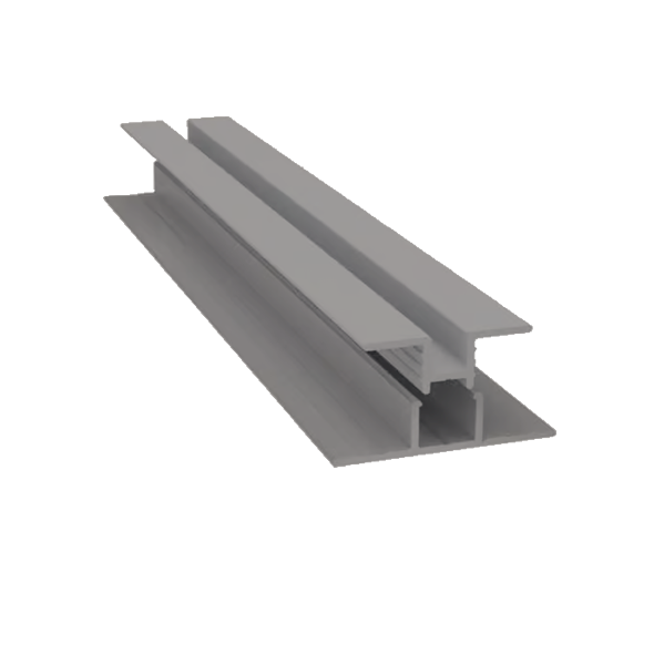 Light Trim 5/16in Panel 2-piece Vertical Trim V299XL | Shadow XL Collection-Pearl Gray 48 (JH)