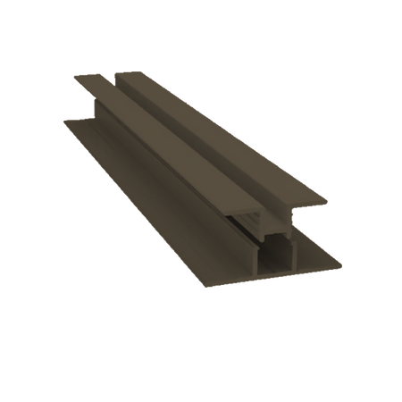Light Trim 5/16in Panel 2-piece Vertical Trim V299XL | Shadow XL Collection-Timber Bark 77 (JH)