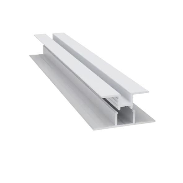 Light Trim 5/16in Panel 2-piece Vertical Trim V299XL | Shadow XL Collection-Black