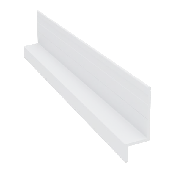 Light Trim 5/16in Panel Horizontal Trim H001 | Shadow Collection-Arctic White 67 (JH)