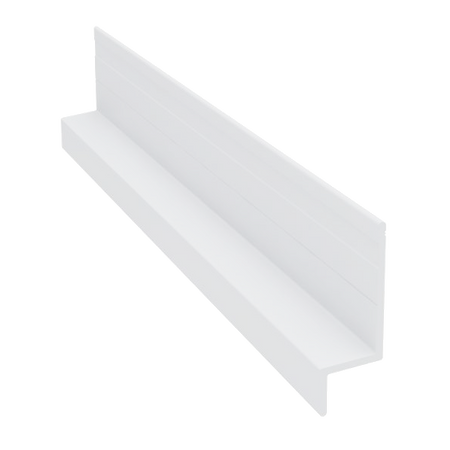 Light Trim 5/16in Panel Horizontal Trim H001 | Shadow Collection-Arctic White 67 (JH)
