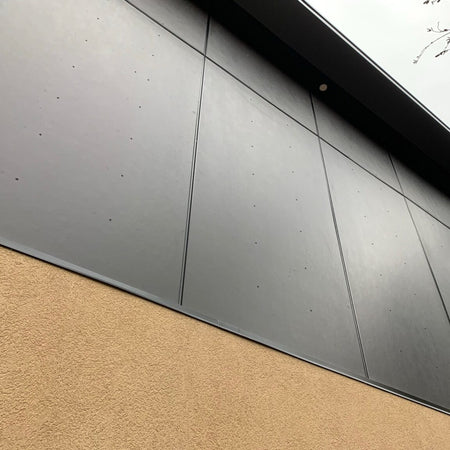 Light Trim #8 1-1/4in Fiber Cement Panel Screws-Nickel-Metal-Cobble Stone 75 (JH)