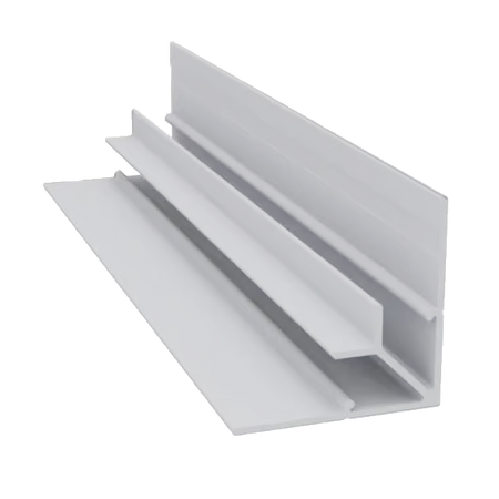 Light Trim 5/16in Panel Inside Corner V005 | Shadow Collection-Arctic White 67 (JH)