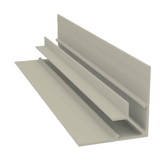 Light Trim 5/16in Panel Inside Corner V005 | Shadow Collection-Cobble Stone 75 (JH)