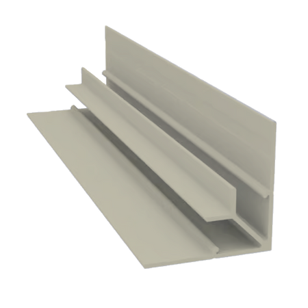 Light Trim 5/16in Panel Inside Corner V005 | Shadow Collection-Cobble Stone 75 (JH)